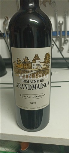Bordeaux Pessac-Léognan Domaine Grandmaison 2021