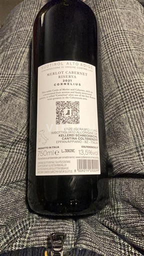 Benátsko Valdadige Cantina Colterenzio Cornelius 2021