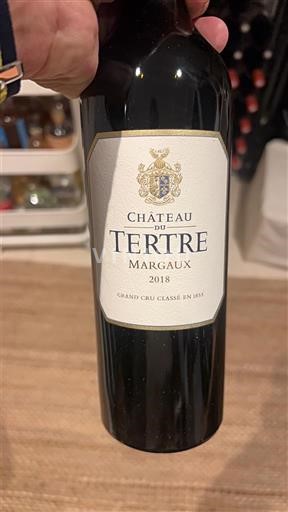 Bordeaux Margaux Grand Cru Château Tertre 2018