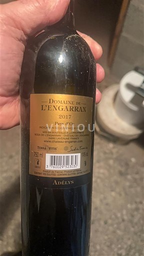 Languedoc y Rosellón País de Oc Domaine L'Engarran Adélys 2017