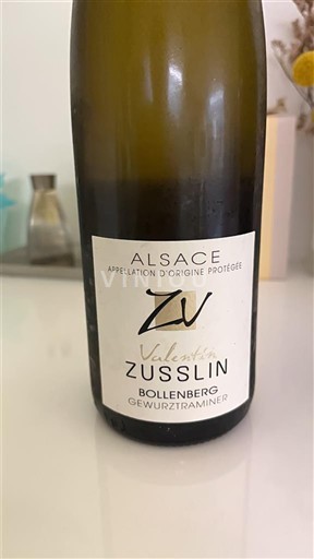 Alsasko Gewürztraminer Valentin Zusslin Bollenberg Gewurztraminer Neročník