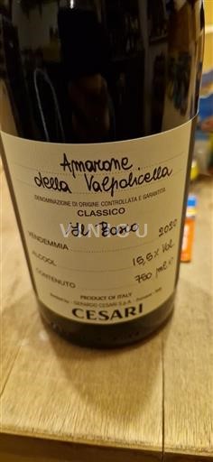 Vénétie Valpolicella Cesari Amarone Il Bosco 2020