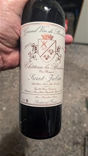 Burdeos Saint-Julien Château La Bridane Bourgeoise 2007