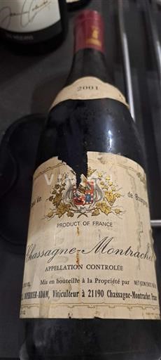 Bourgogne Chassagne-Montrachet Morisot-Adam 2001