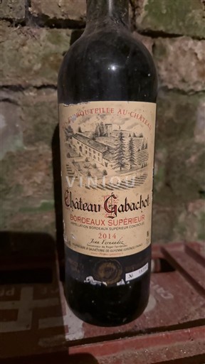Bordeaux Bordeaux Supérieur Château Gabachot 2014