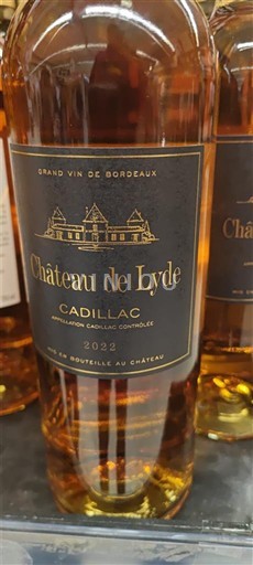 Bordéus Cadillac Château Lyde 2022