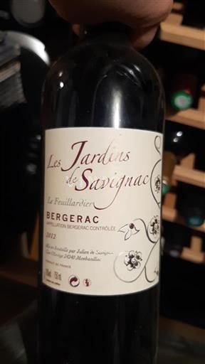 Sydväst Bergerac Les Jardins de Savignac Le Feuillardier 2012