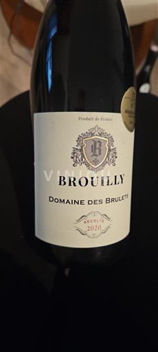 Beaujolais Brouilly Domaine S Brulets 2010