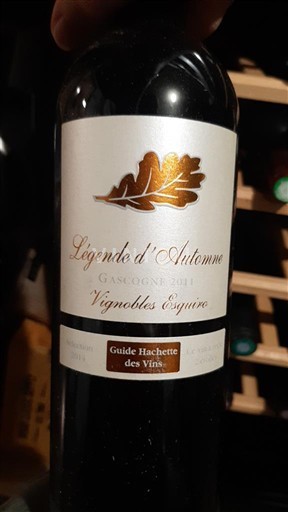Jihozápad Côtes de Gascogne Vignobles Esquiro Légende d'Automne 2012