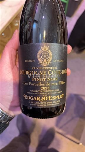 Burgundy Burgundy Côte d'Or Edgar d'Esplot Les Parcelles de mes Filles 2023