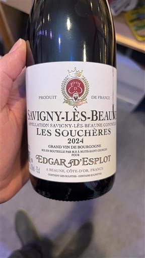 Burgundy Savigny-lès-Beaune Edgar d'Esplot Les Souchères 2024