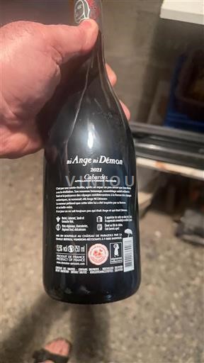 Zuidwest-Frankrijk Cahors Château Paraza Ni Ange ni Démon 2022