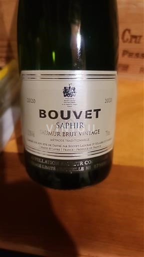 Loire Valley Saumur Bouvet Saphir Saumur Brut Vintage 2020