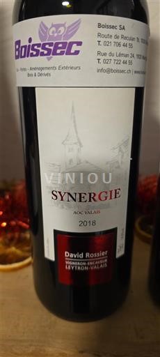 Valais No especificado David Rossier Synergie 2018