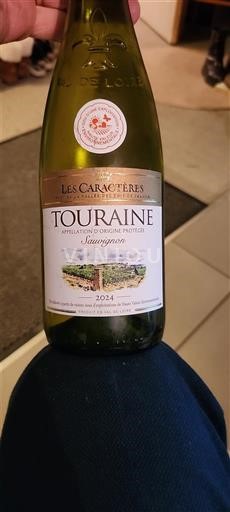 Loiren laakso Touraine Les Caractères Sauvignon 2024