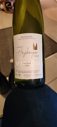 Alsacia Domaine Heyberger Roger 2019