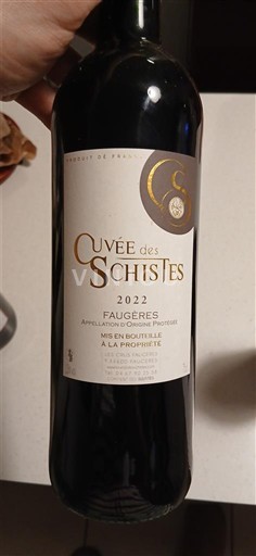 Languedoc Faugères Cuvée des Schistes 2022