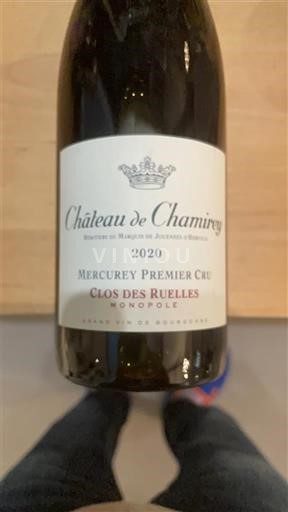 Bourgogne Mercurey Premier Cru Château Chamirey Clos des Ruelles Monopole 2020