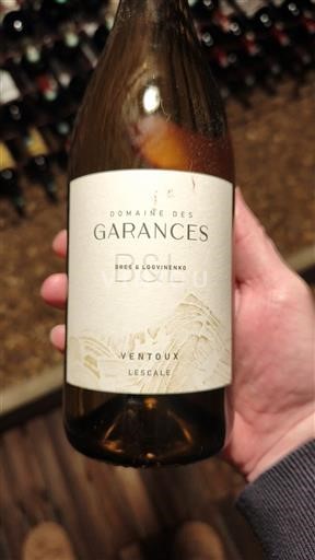 Rhônen laakso Ventoux Domaine S Garances Lescale Ei vuosikertaa