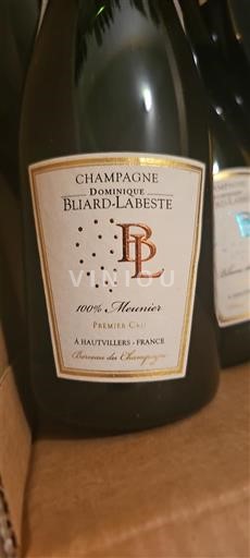 Samppanja Määrittelemätön Dominique Blinard-Labeste 100% Meunier Premier Cru Ei vuosikertaa