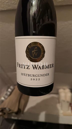 Baden Fritz Waßmer Spätburgunder 2022