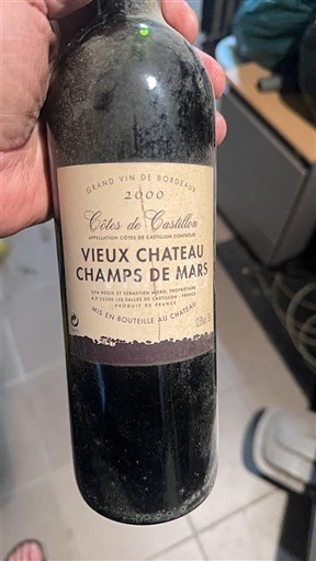 Bordeaux Unspecified Château Vieux Château Champs de Mars 2000