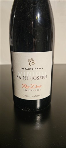 Rhône-dalen Saint-Joseph Gabriel Meffre Rive Droite - Instants Rares 2021