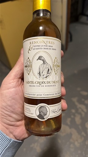 Bordeaux Sainte-Croix-Du-Mont Comtesse de Barry Rencontres Ei vuosikertaa