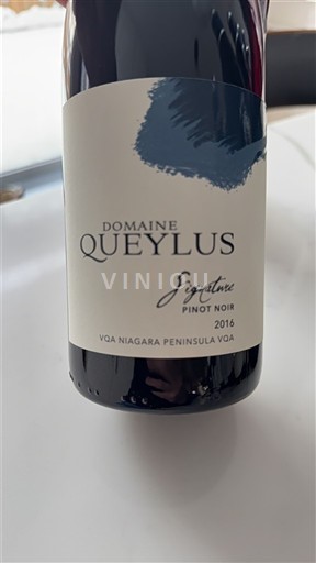 Ontario Penisola del Niagara Domaine Queylus Signature 2016