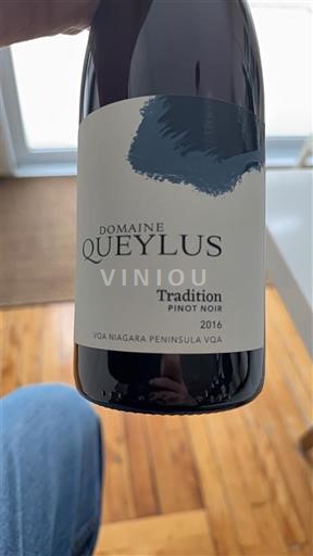 Ontario Penisola del Niagara Domaine Queylus Tradition Pinot Noir 2016