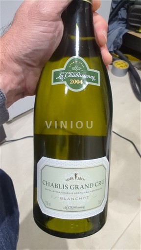 Burgundsko Chablis Grand Cru La Chablisienne Blanchot 2004