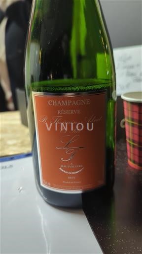 Champaña Champán B. Thoirain admet et Fils Réserve Sin añada