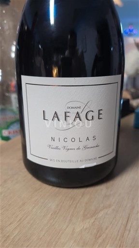 Weine Rouge sec Nicolas Vieilles Vignes de Grenache Domaine Lafage 2019 Frankreich Roussillon Côtes-du-Roussillon AOC