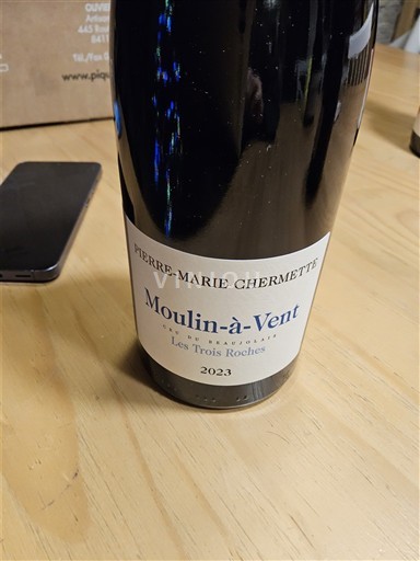 Beaujolais Moulin-à-vent Pierre-Marie Chermette Les Trois Roches 2023