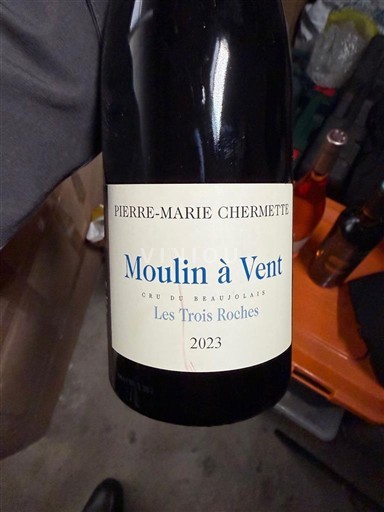 Beaujolais Moulin-à-vent Pierre-Marie Chermette Les Trois Roches 2023