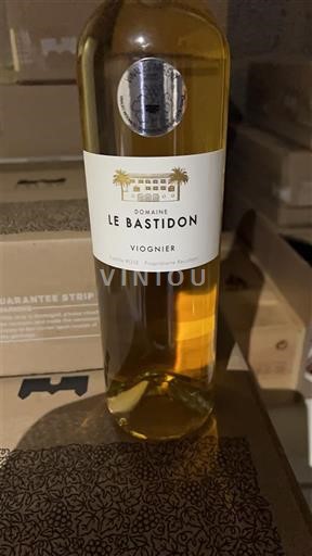 Provence, basse vallée du Rhône, Corse Méditerranée Domaine Le Bastidon Viognier 2019