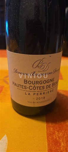 Borgonha Hautes-Côtes de Beaune Domaine Vaux La Perrière 2018