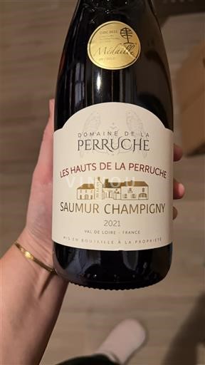 Loiren laakso Saumur-champigny Domaine La Perruche Les Hauts de la Perruche 2021