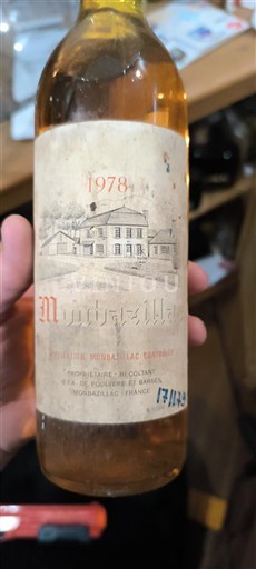 Bordeaux Sainte-Croix-Du-Mont Montassut 1978