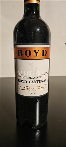 Burdeos Bordeaux Boyd-Cantenac Bordeaux by Boyd-Cantenac 2015