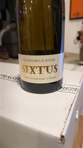 Alpes e regiões Ródano Colinas Ródanas Les Vignobles de Seyssuel Sixtus 2024