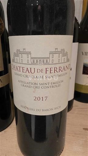 Bordeaux Saint-Émilion Grand Cru Grand Cru Classé Château Ferrand 2017