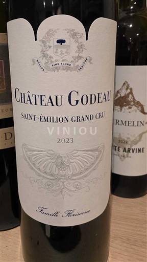Vinos Rouge sec Château Godeau 2023 Francia Burdeos Saint-Émilion Gran Cru AOC Grand Cru
