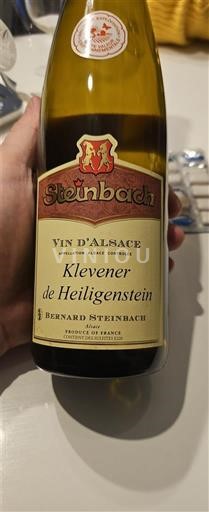 Alsazia Klevener di Heiligenstein Bernard Steinbach 2022