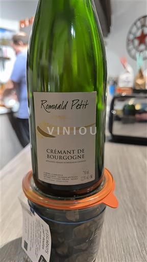 Bourgondië Crémant de Bourgogne Romuald Petit Niet-geïntegreerd