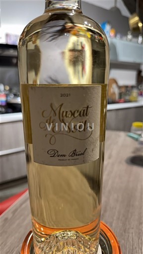 Roussillon Muscat de Rivesaltes Demi Briol Muscat de Noël 2021