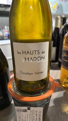 Loiren laakso Cheverny Christian Venier Les Hauts de Madon Ei vuosikertaa