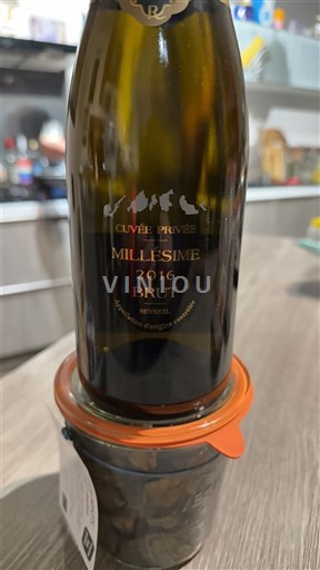 Champaña Champán Cuvée Privée Seyssel 2016