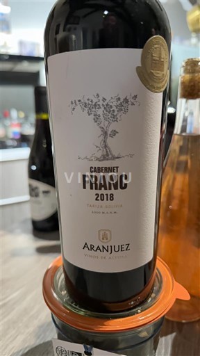 Vinos Rouge sec Aranjuez 2018 Chile Valle de Wimemdo No especificado