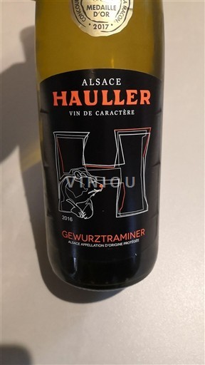 Alzacija Gewürztraminer Hauller 2016